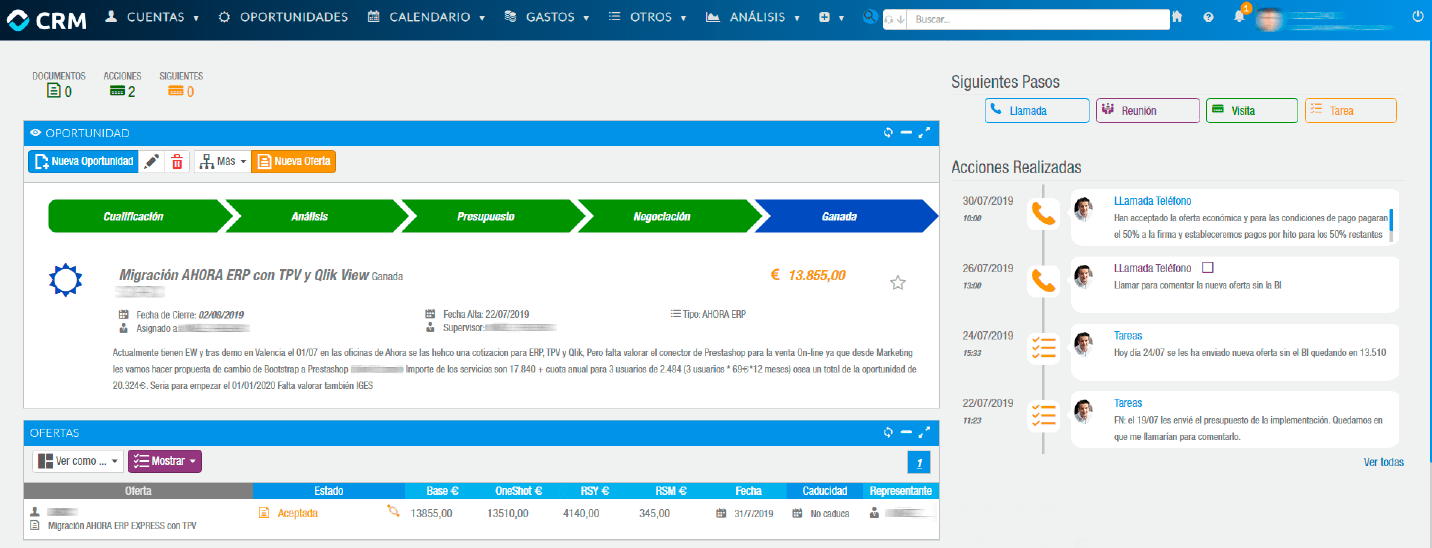 Ahora CRM