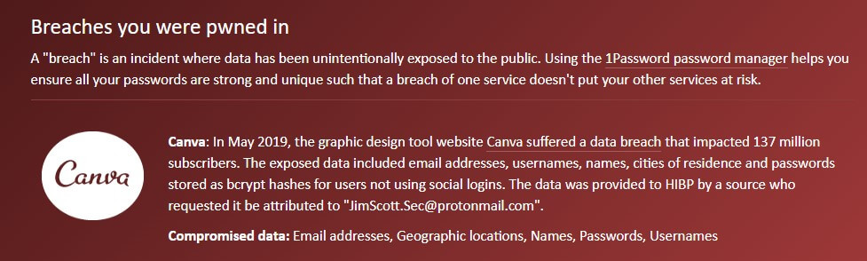 brecha de seguridad en canva
