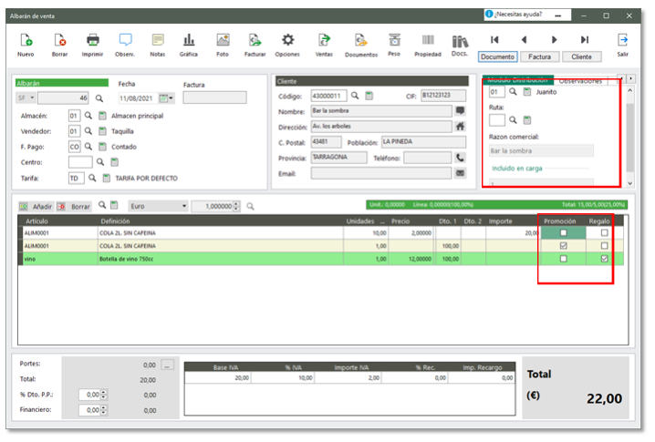 sage50 distribucion
